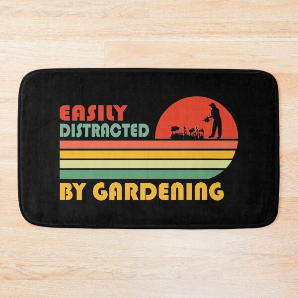 Item preview, Easily Distracted By Gardening Funny Vintage garden lover Gift designed and sold by Theobsessed01.