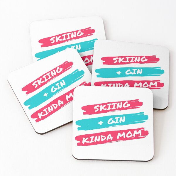 Item preview, Skiing and gin kinda mom designed and sold by TheGreenGoat.