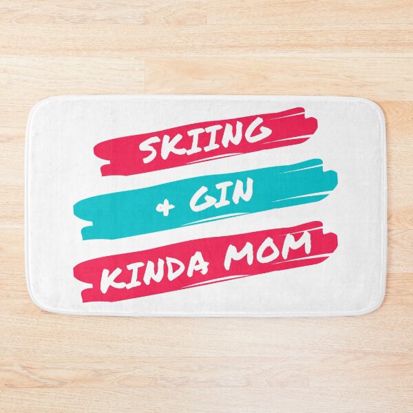 Item preview, Skiing and gin kinda mom designed and sold by TheGreenGoat.