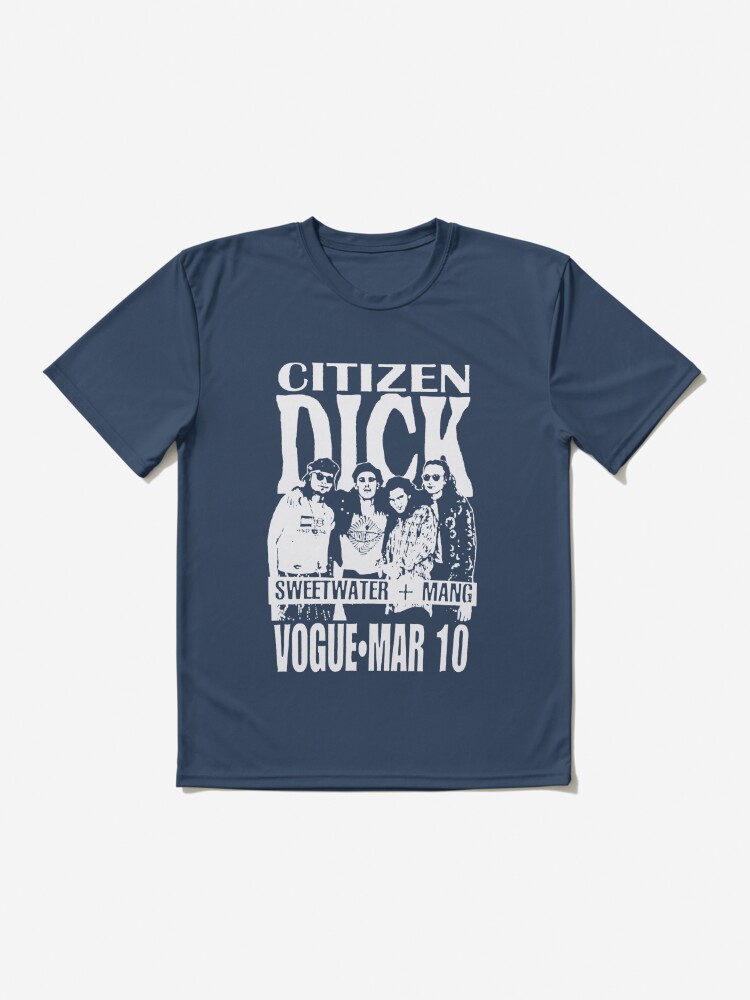 Citizen Dick Fictional Band 90s Rock Cool Movie Grunge Band Punk Band  Ladies Graphic | Active T-Shirt