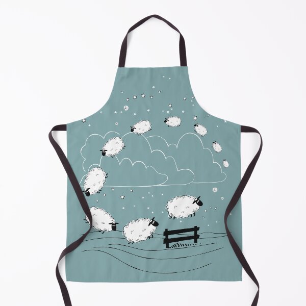 Item preview, Sheep Well #17 (Blue) - Sheep Jumping Over Clouds - Counting Sheep designed and sold by SheepWell.