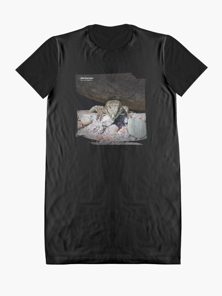 Alternate view of Return of the Lizard King Graphic T-Shirt Dress