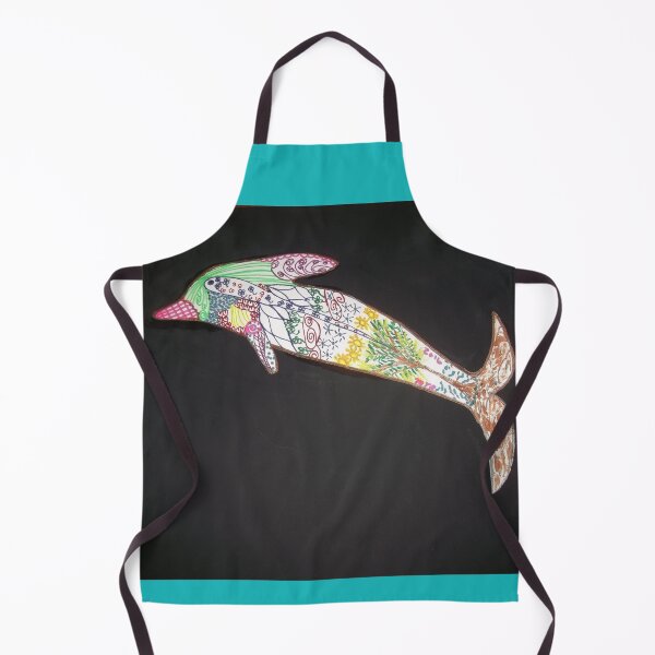 Item preview, Dolphin Zentangle Doodle Art designed and sold by Missy69.