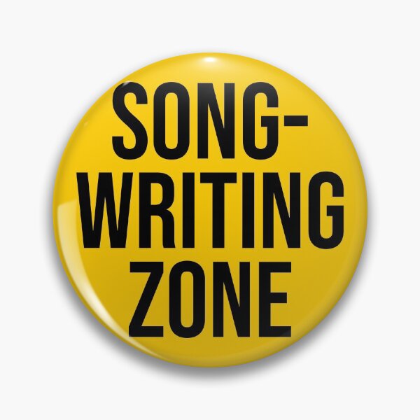 Artikelvorschau, Lustiges Warnschild: Songwriting Zone entworfen und verkauft von DeliriousSteve.
