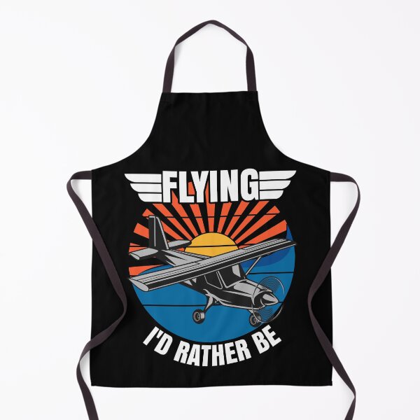 Item preview, Flying I'd Rather Be, Funny Aviation Airplane Pilot  designed and sold by CharJens.