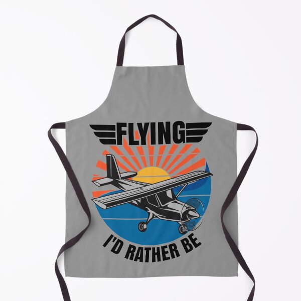 Item preview, Flying I'd Rather Be, Funny Aviation Airplane Pilot  designed and sold by CharJens.