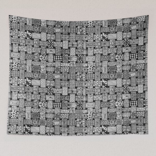 Item preview, Zentangle Basket Weave designed and sold by TheHermitCrab.