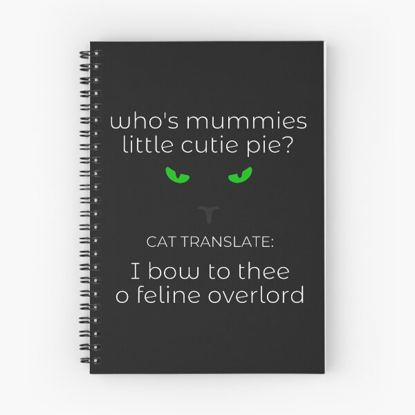Item preview, Cat Translations:  Feline Overlord designed and sold by Bugs-Boutique.
