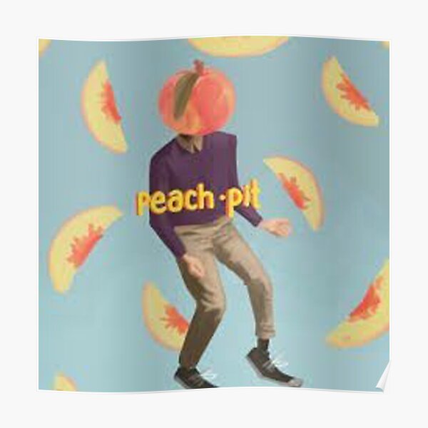 Peach Pit Posters Redbubble