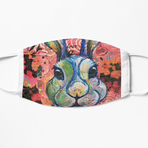 Bunny from Wonderland Flat Mask