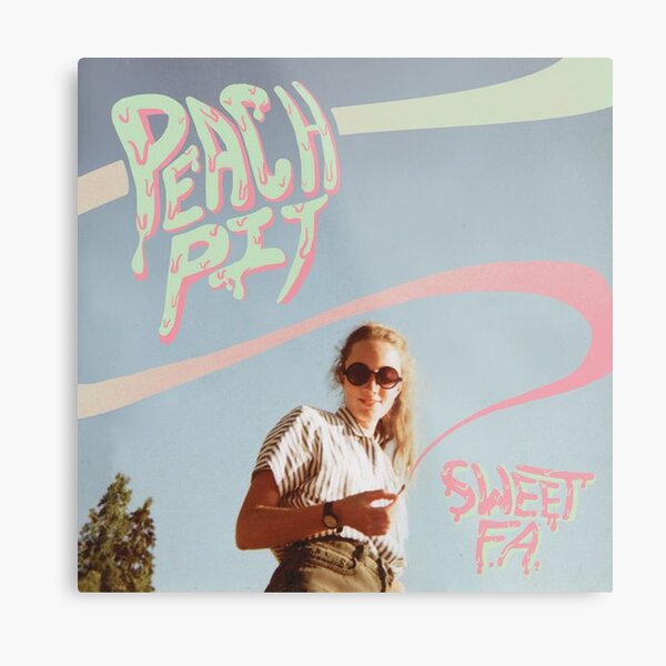 Peach Pit Band Wall Art Redbubble