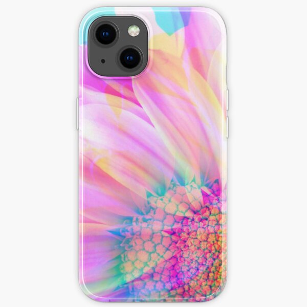 Neon Daisy iPhone Soft Case