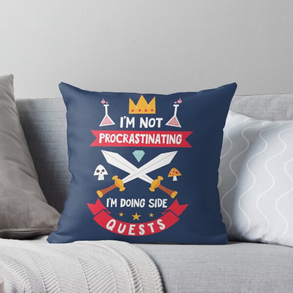 Item preview, I'm Not Procrastinating I'm Doing Side Quests - Funny RPG Gamer designed and sold by azmndesigns.