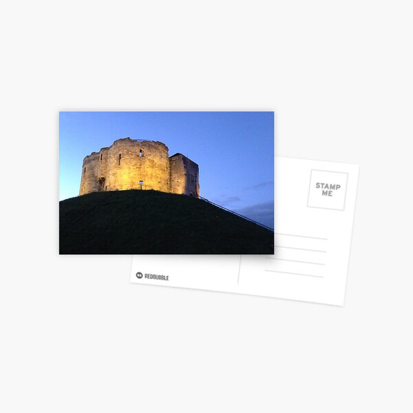 Clifford's Tower, York Postcard