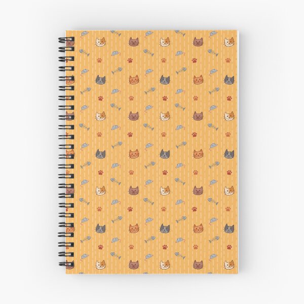 Item preview, Cute Cat Pattern in Yellow designed and sold by ArtofJoeyEllson.