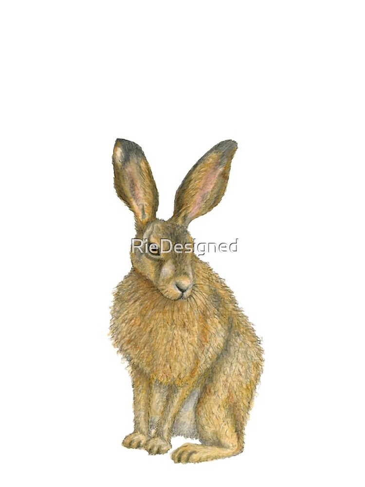 Thumbnail 4 of 4, iPhone Case, Hare designed and sold by RieDesigned.