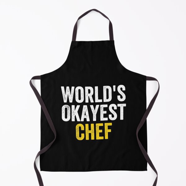 Item preview, World's Okayest Chef Funny  designed and sold by happinestSHOP.