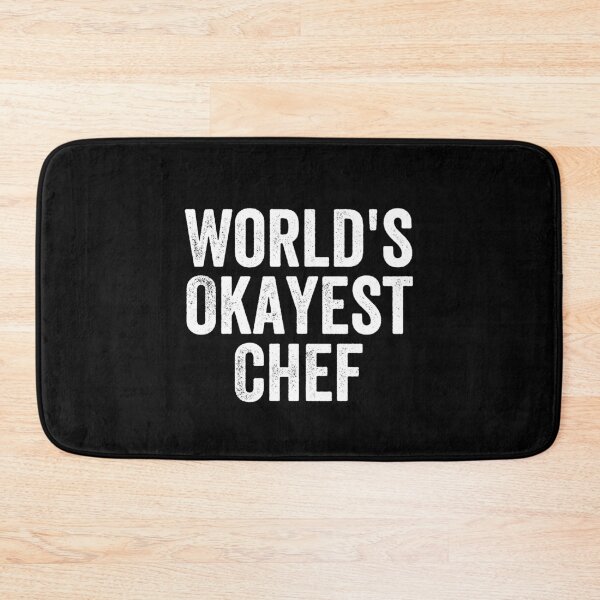 Item preview, World's Okayest Chef Funny  designed and sold by happinestSHOP.