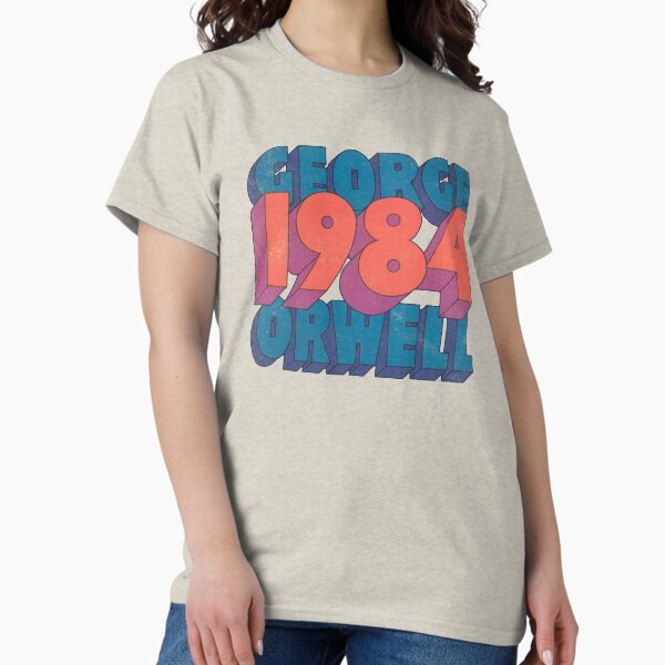 Aperçu de l'œuvre George Orwell - 1984 - Rétro créée et vendue par Vintage8.