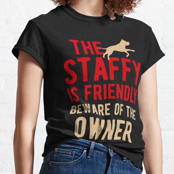 Item preview, Funny Staffordshire Bull Terrier designed and sold by artworkbyrihen.