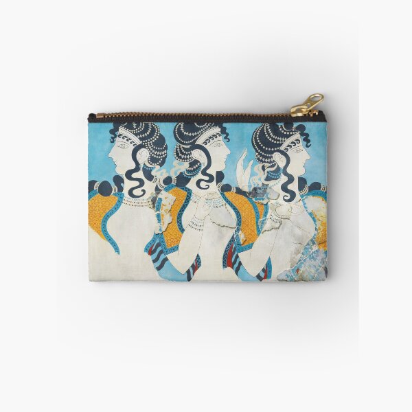 Item preview, Minoan Fresco Ladies in Blue Knossos designed and sold by ClassicalGreece.