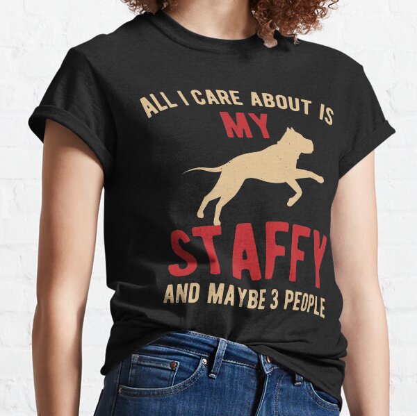 Item preview, Funny Staffordshire Bull Terrier designed and sold by artworkbyrihen.