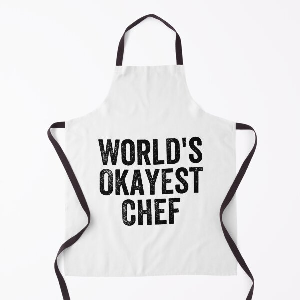 Item preview, World's Okayest Chef Funny  designed and sold by happinestSHOP.