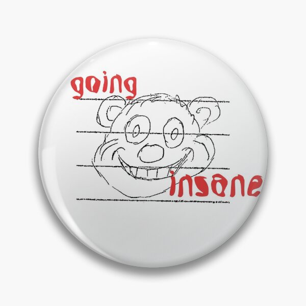 Item preview, Going Insane Bear Illustration designed and sold by yeexus.