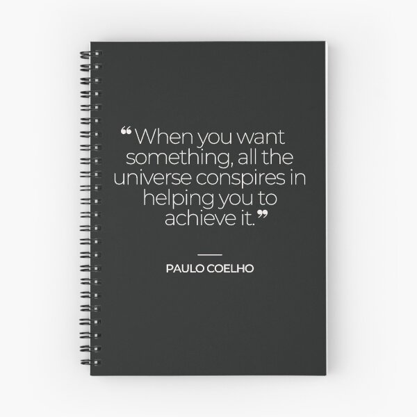 Item preview, Paulo Coelho Inspirational Quotes designed and sold by TonsPOD.