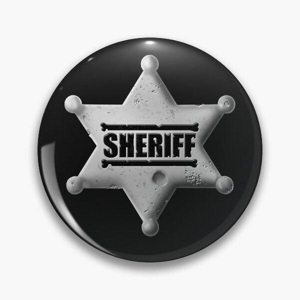 Item preview, Sheriff's badge_v2 designed and sold by Olegius.