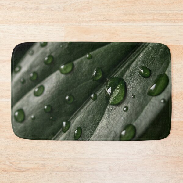 Item preview,  Water fall in drops on the leaf designed and sold by Ovrostore.