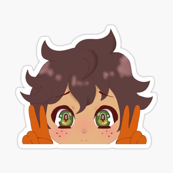 RWBY Oscar Peeper Sticker