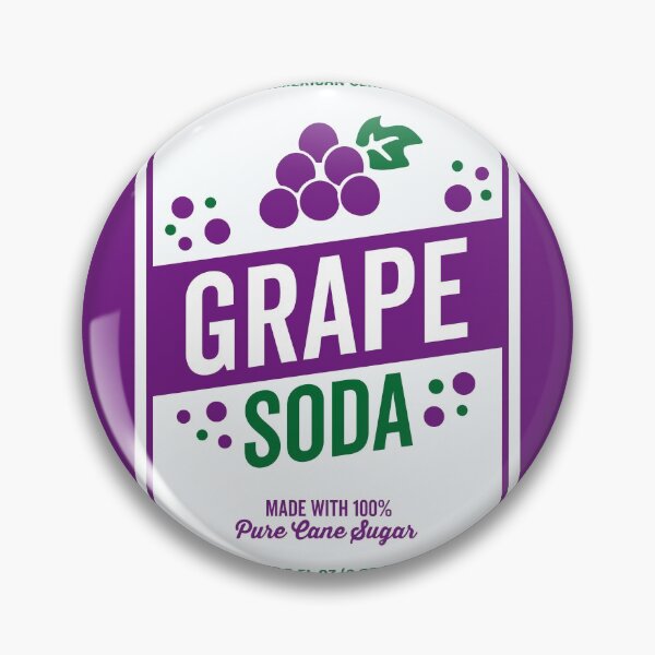 Item preview, Grape Soda Can Retro Vintage Pop Art designed and sold by DetourShirts.