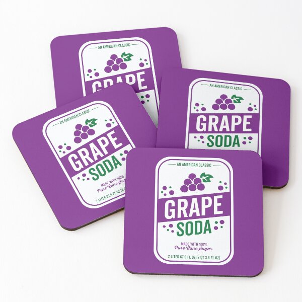 Item preview, Grape Soda Can Retro Vintage Pop Art designed and sold by DetourShirts.