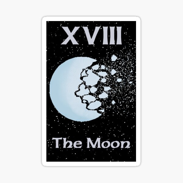 Item preview, The Moon Tarot designed and sold by mikeymo0d.