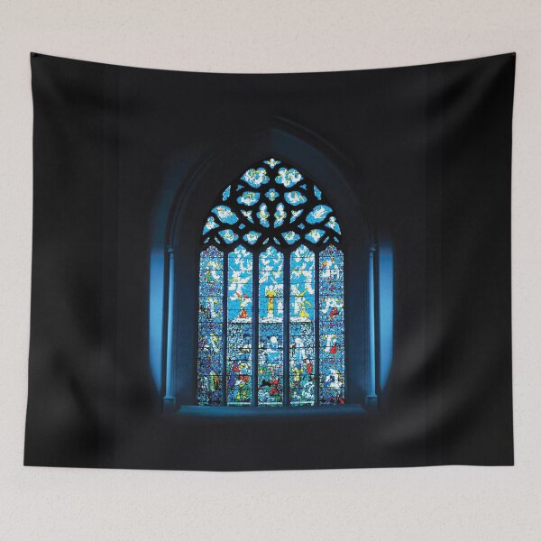 Item preview, Stained Glass Window - Rye Parish Church of St. Mary, Sussex, England designed and sold by QuarterMoon.