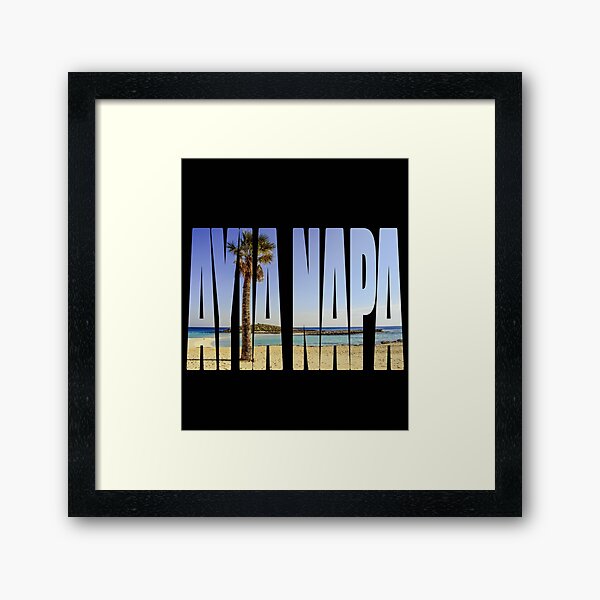 Ayia Napa Framed Art Print