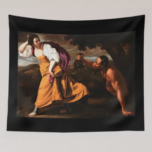 Item preview, Corisca and the Satyr - Artemisa Gentileschi - c1630 designed and sold by CrankyOldDude.