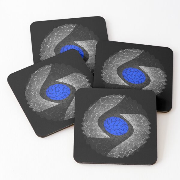 Item preview, Blue Circle On Black  designed and sold by Fernando Margolles.