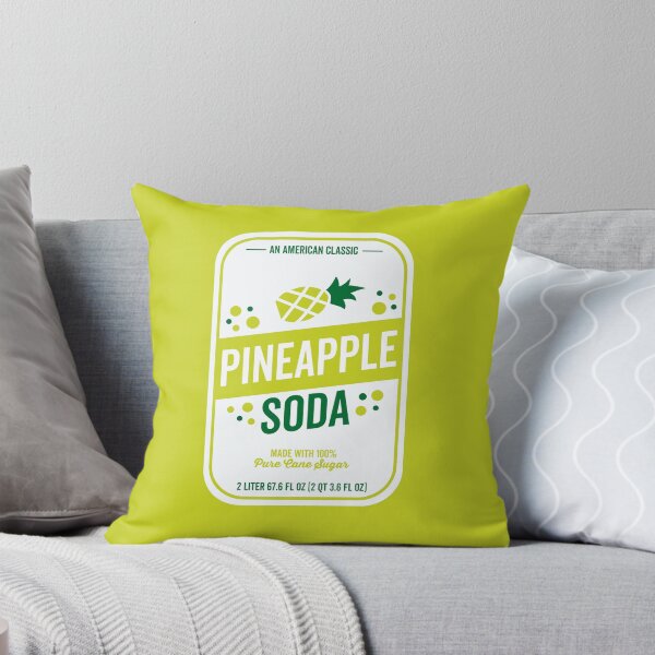 Item preview, Pineapple Soda Can Retro Vintage Pop Art designed and sold by DetourShirts.