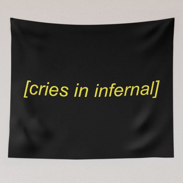 Item preview, Cries In Infernal designed and sold by Sour Soul.