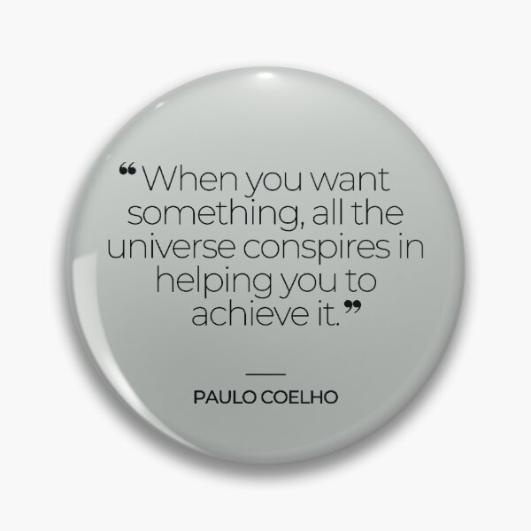 Item preview, Paulo Coelho Inspirational Quotes designed and sold by TonsPOD.