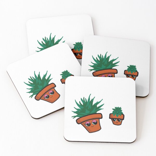 Item preview, Mum Baby Cactus Pot Plants designed and sold by inkyclovers.