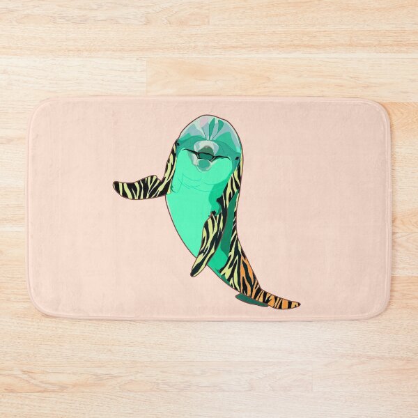 Item preview, Neon Zebra Dolphin designed and sold by ViewerEqualsPhoton.