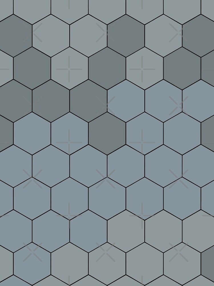 Thumbnail 5 of 5, iPhone Case, Hexagonal Stone Color Pattern designed and sold by MagicSpread.