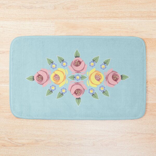 Item preview, Roses In Pastel Colours. Inspired by Canal / Narrowboat Roses Art. Horizontal designed and sold by Running-Duck.