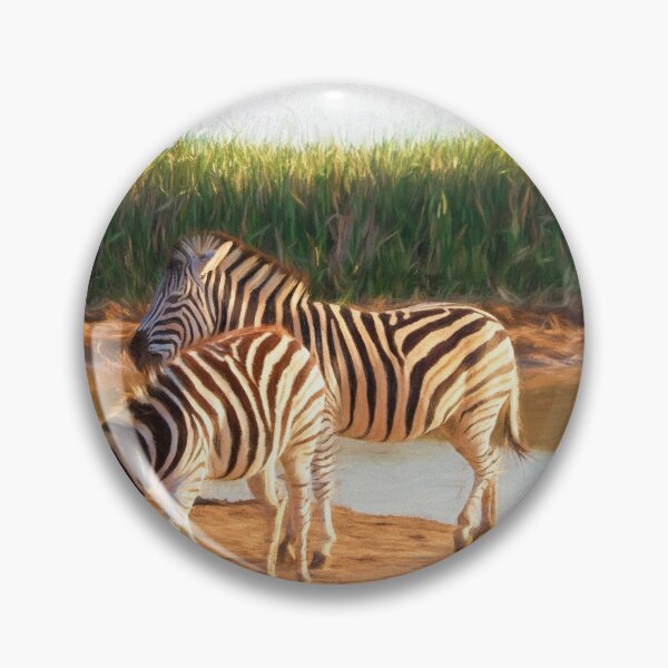 Item preview, Burchell's zebras, Addo Elephant National Park, South Africa designed and sold by Photopat.