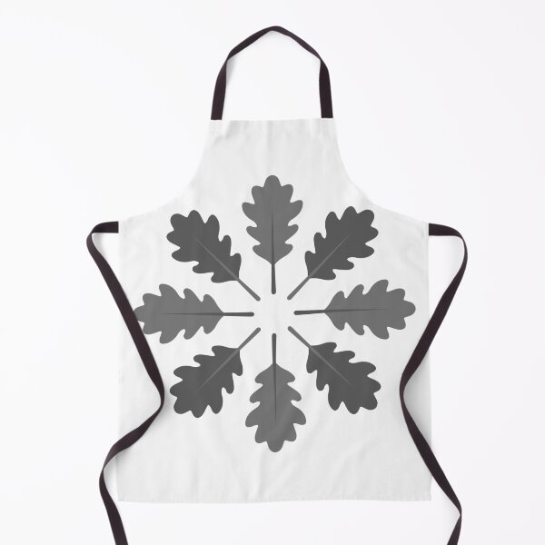 Item preview, Radial Oak Leaves (Grey) designed and sold by John Uttley.