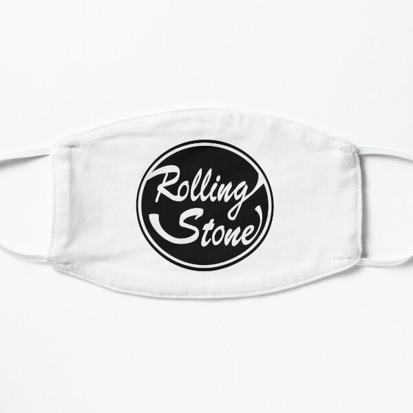 los Rolling Stones Mascarilla plana