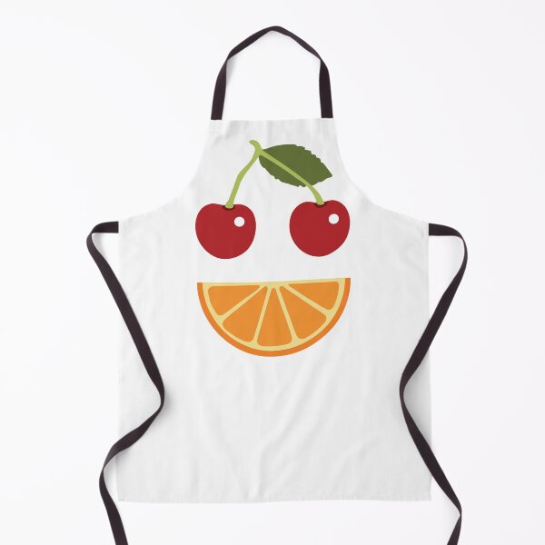 Item preview, Cherry Orange Fruit Smiley Face designed and sold by blueveins.